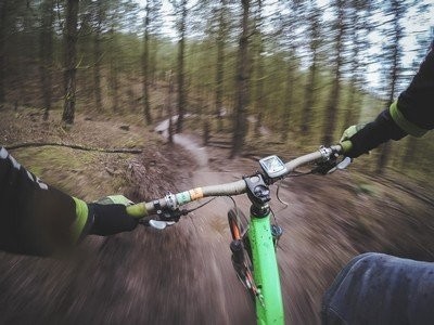 Mountain biking