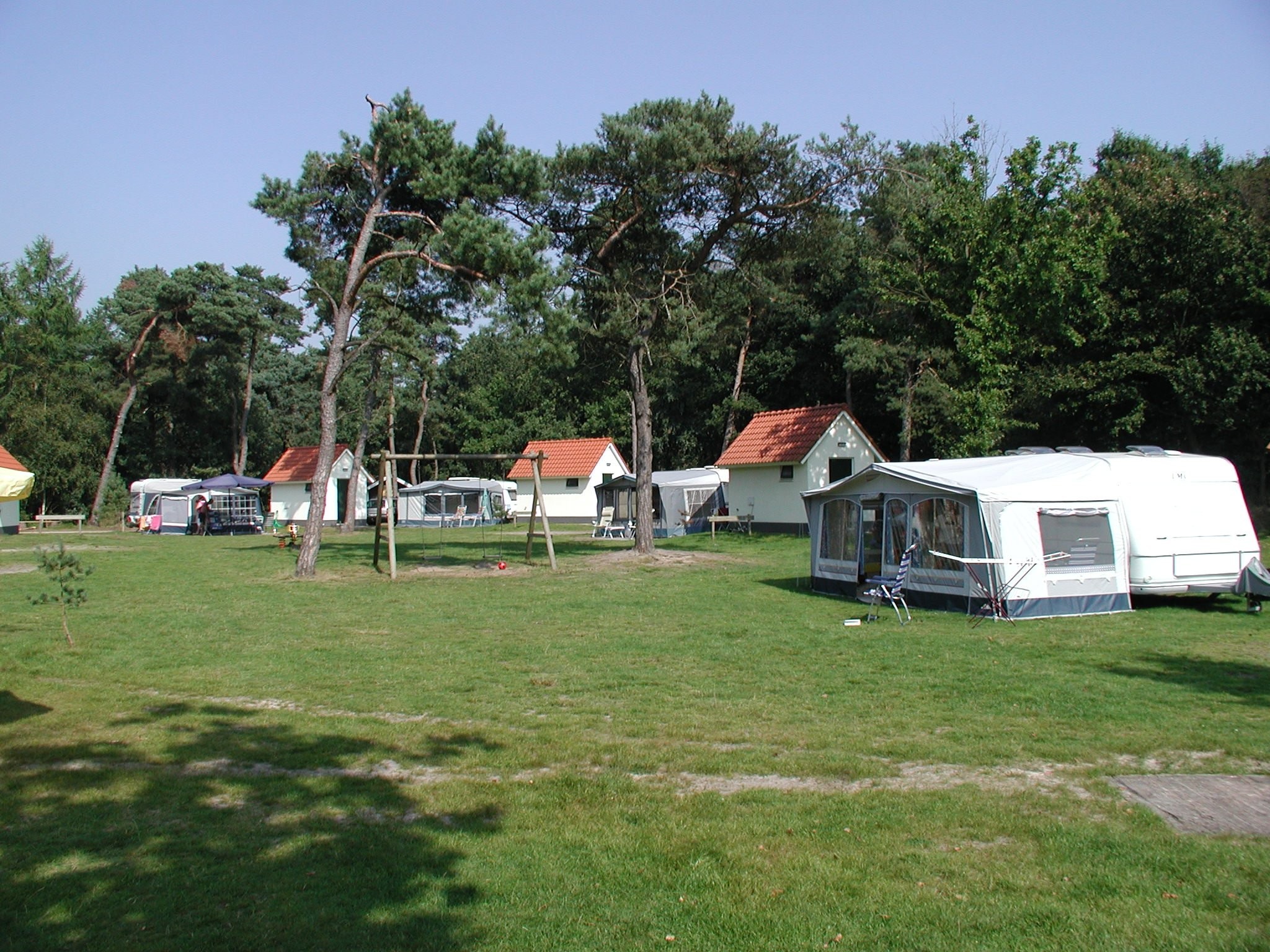 Camping pitch New Year's Eve